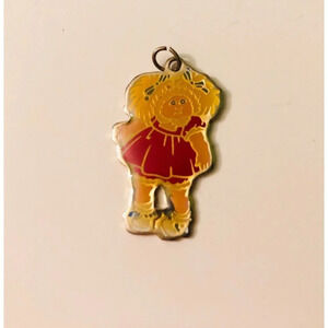 Vtg  1983 Cabbage Patch Kids Jewelry Necklace Charm H Eldon LTD